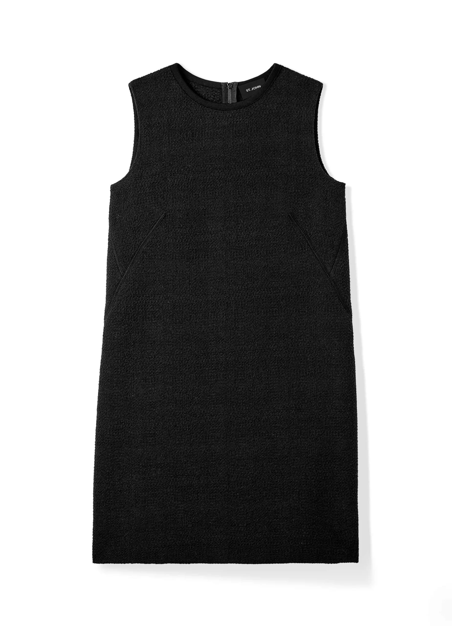 St. John Bonded Tweed Shift Dress |  DRESSES | DRESSES