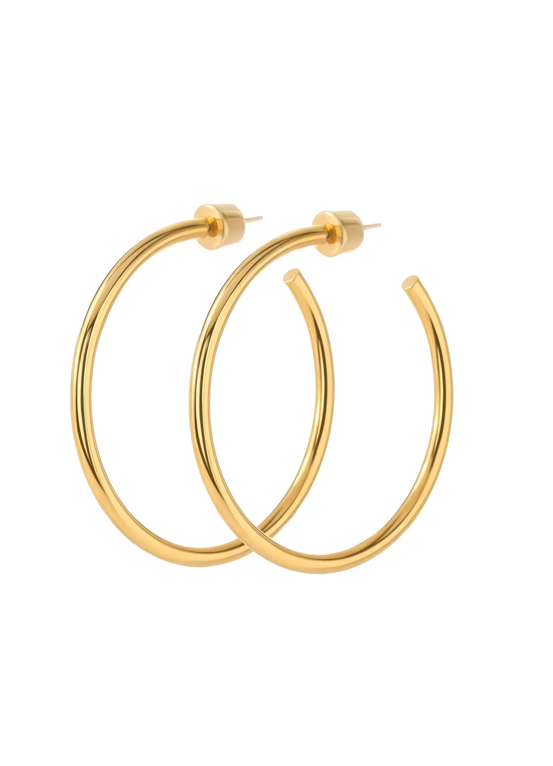 St. John Christina Caruso Wire Hoop Earring |  CHRISTINA CARUSO JEWELRY