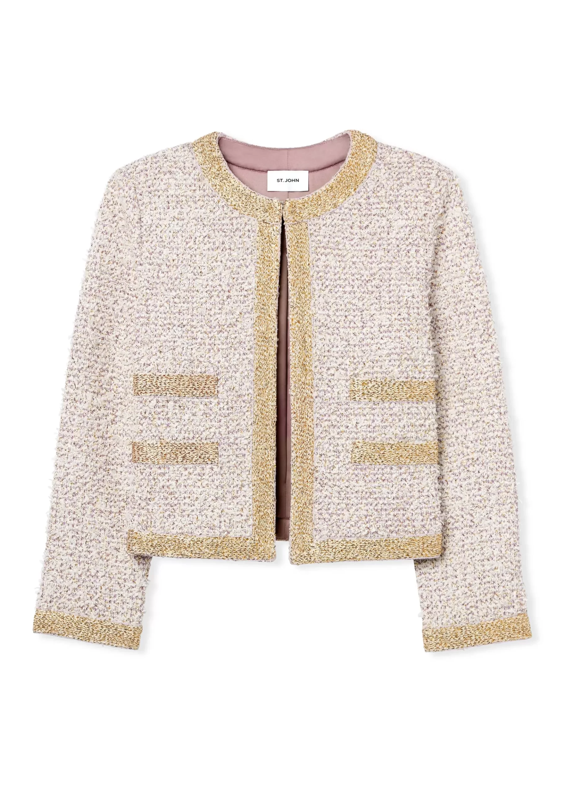 St. John Eyelash Sequin Tweed Jacket |  LIGHT JACKETS | JACKETS