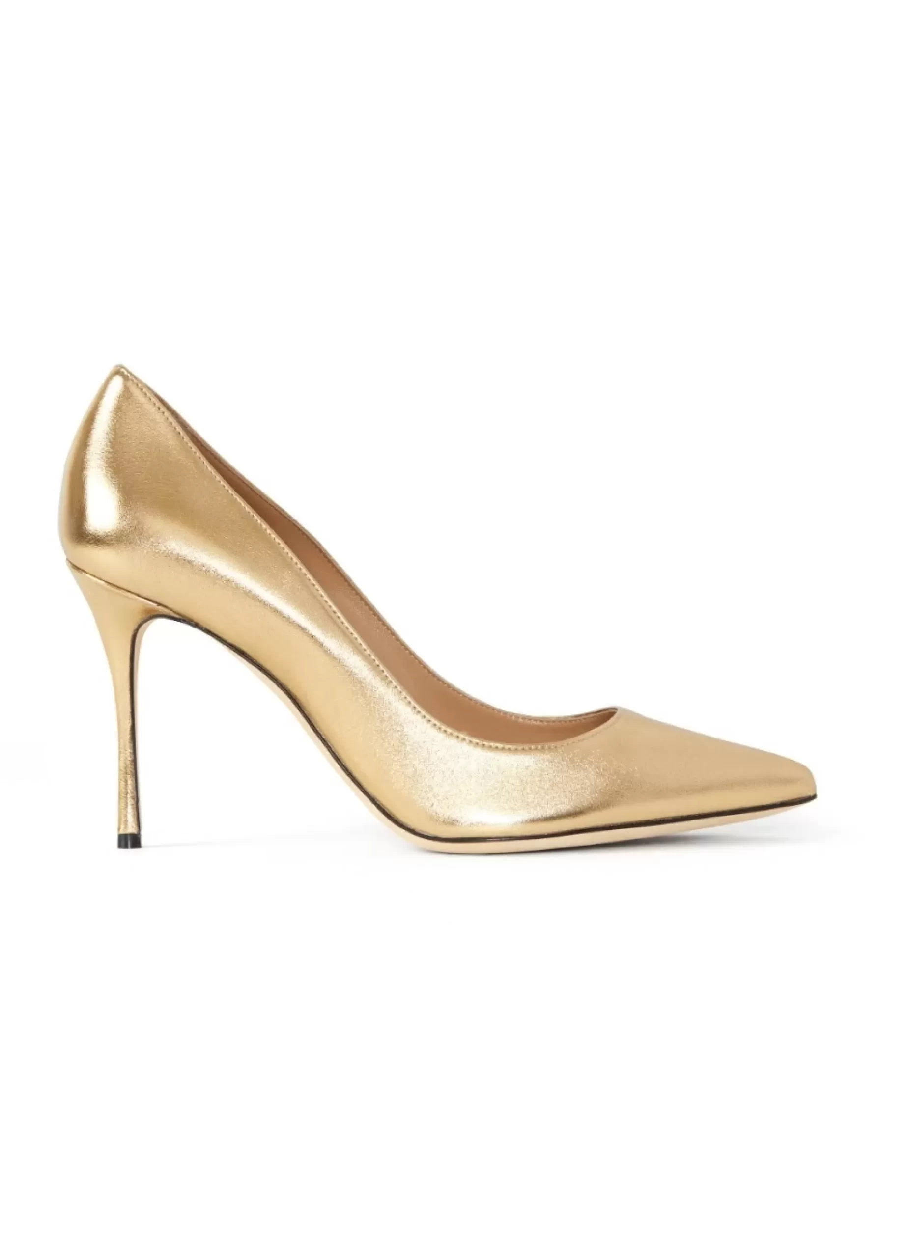 St. John Laminated Leather Pump |  HANDBAGS & SHOES