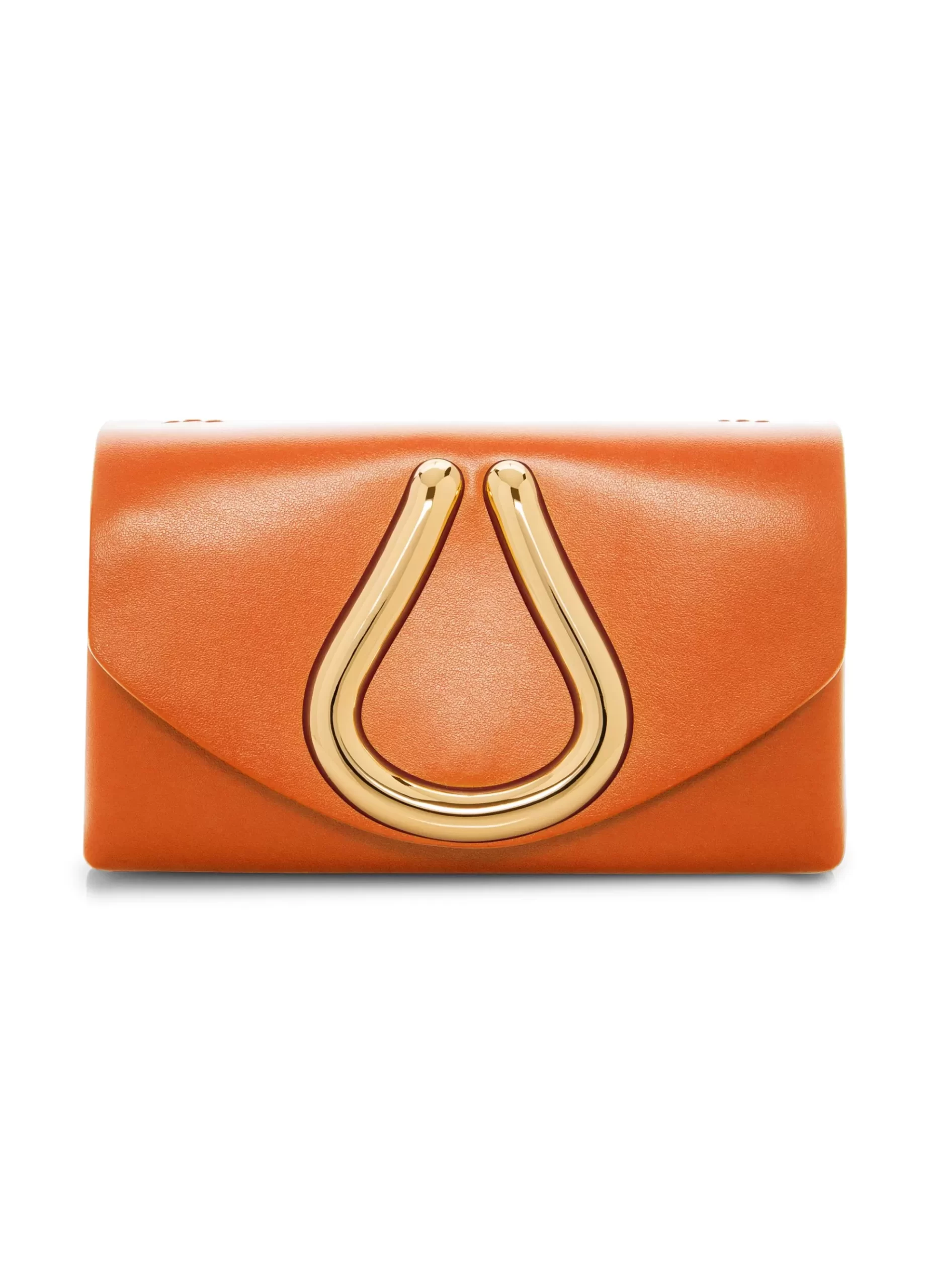 St. John Mini Loop Leather Clutch |  HANDBAGS & SHOES