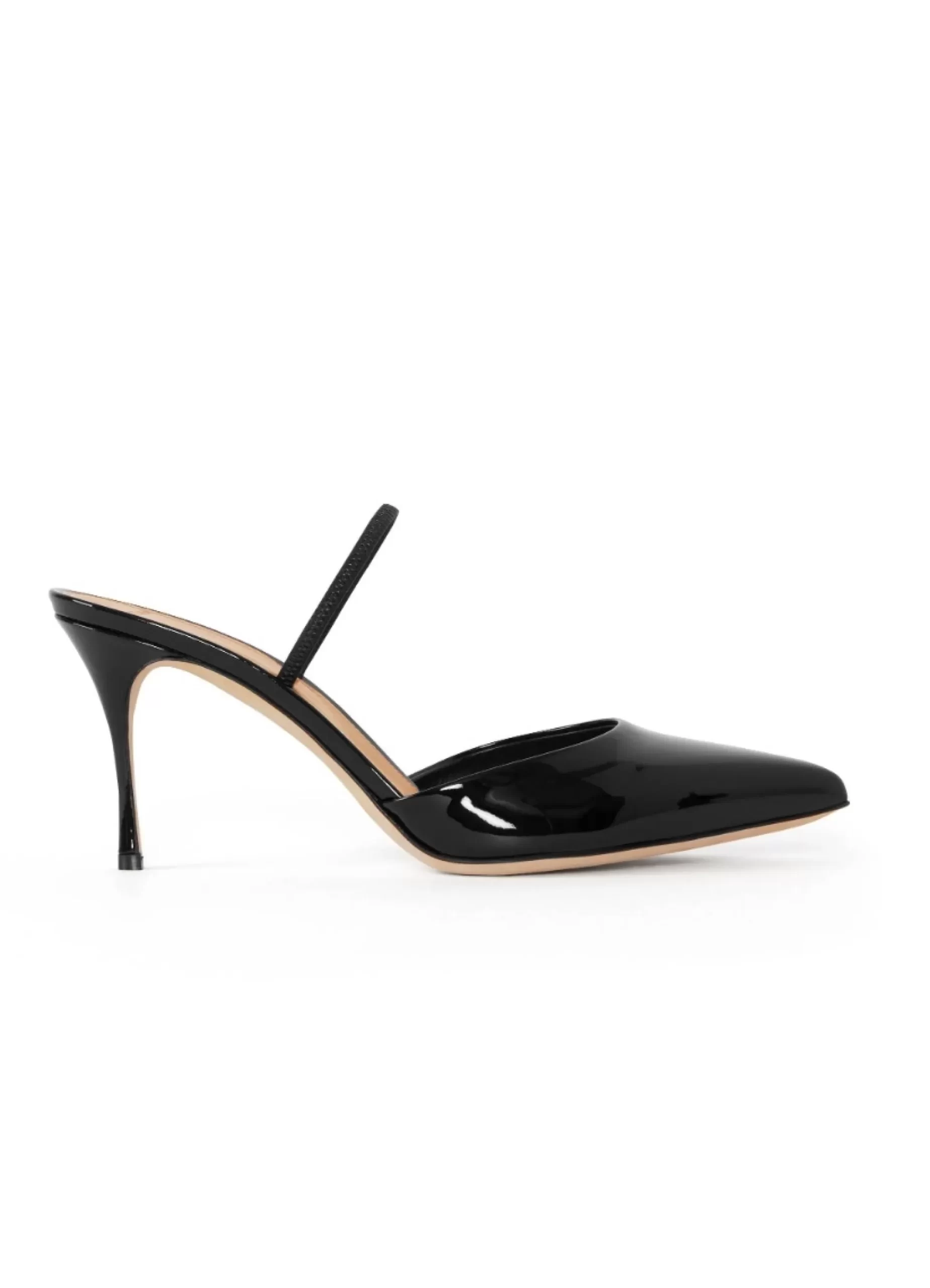 St. John Patent Leather Slide Heel |  HANDBAGS & SHOES