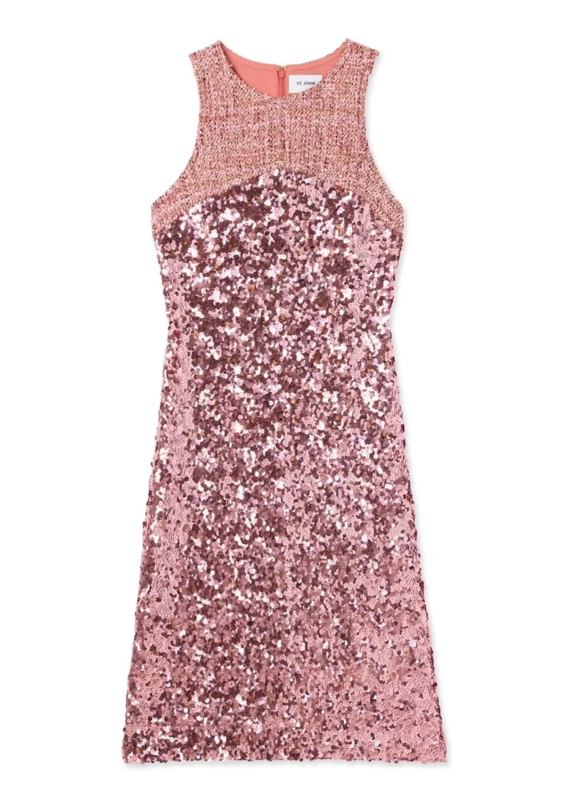 St. John Sequin and Tweed Dress |  COCKTAIL & PARTY | COCKTAIL & PARTY