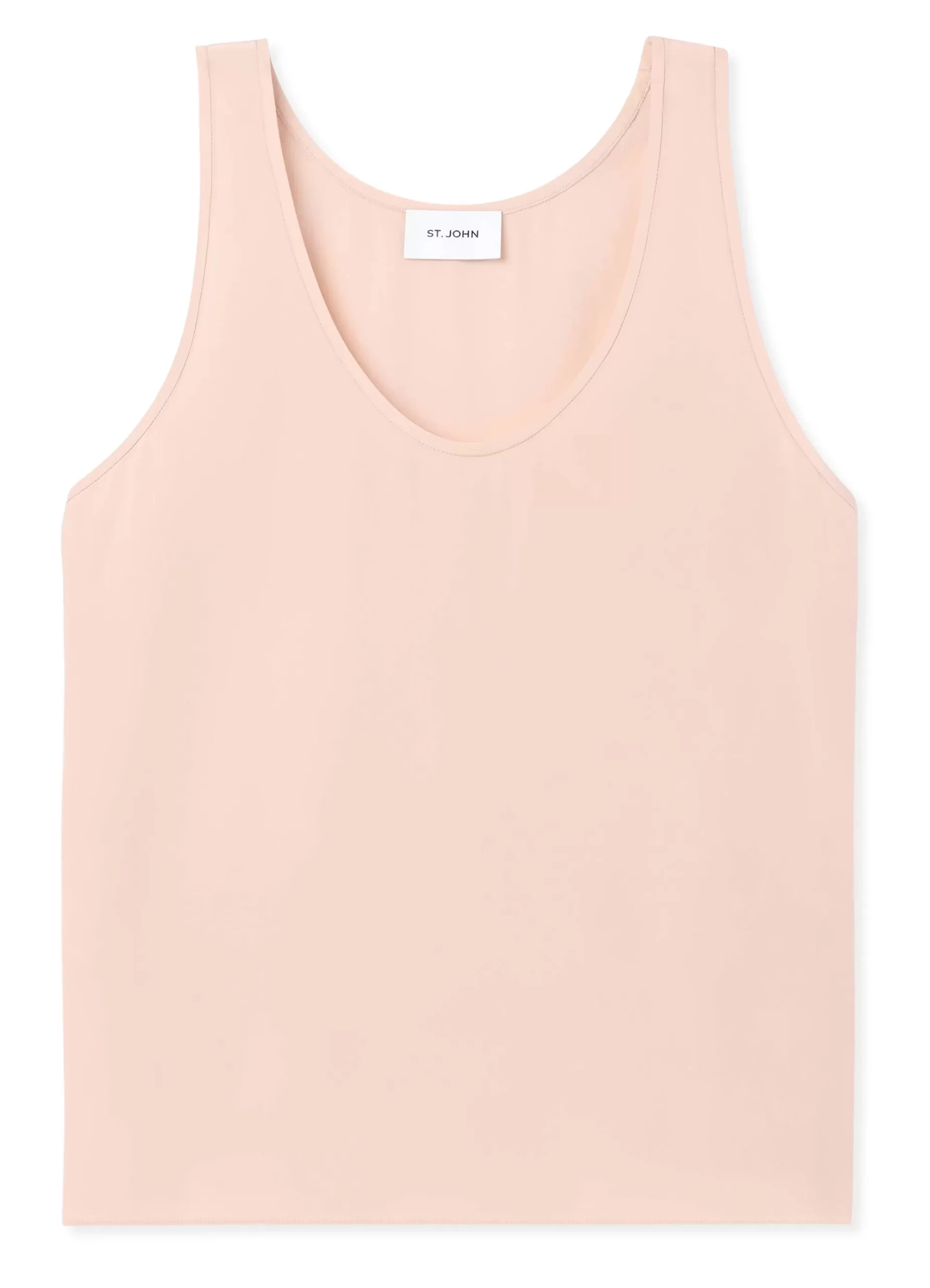 St. John Silk Crepe De Chine Shell |  TOPS & SHELLS