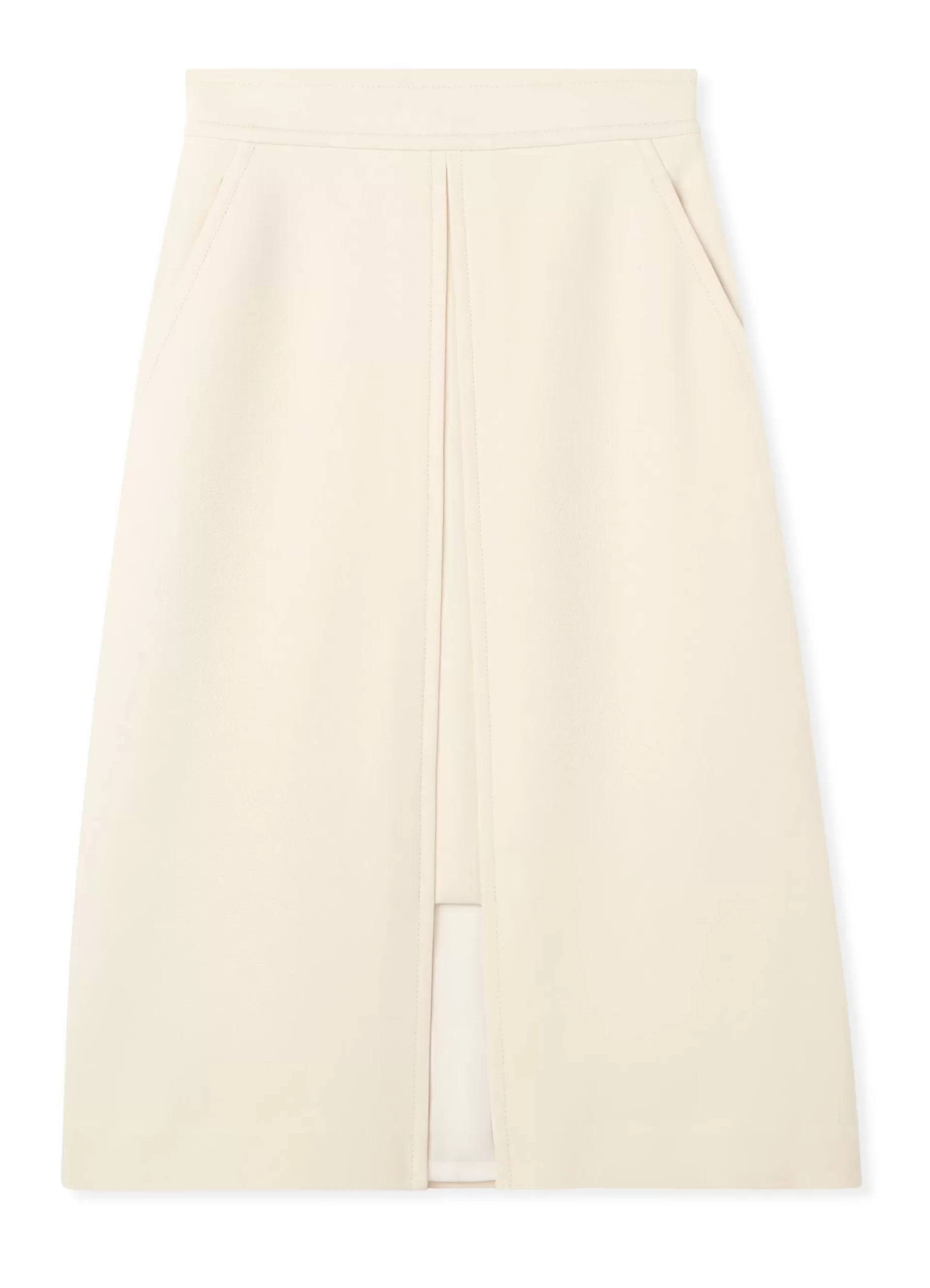 St. John Stretch Crepe Suiting Skirt |  COORDINATING SETS | ELEVATED ESSENTIALS