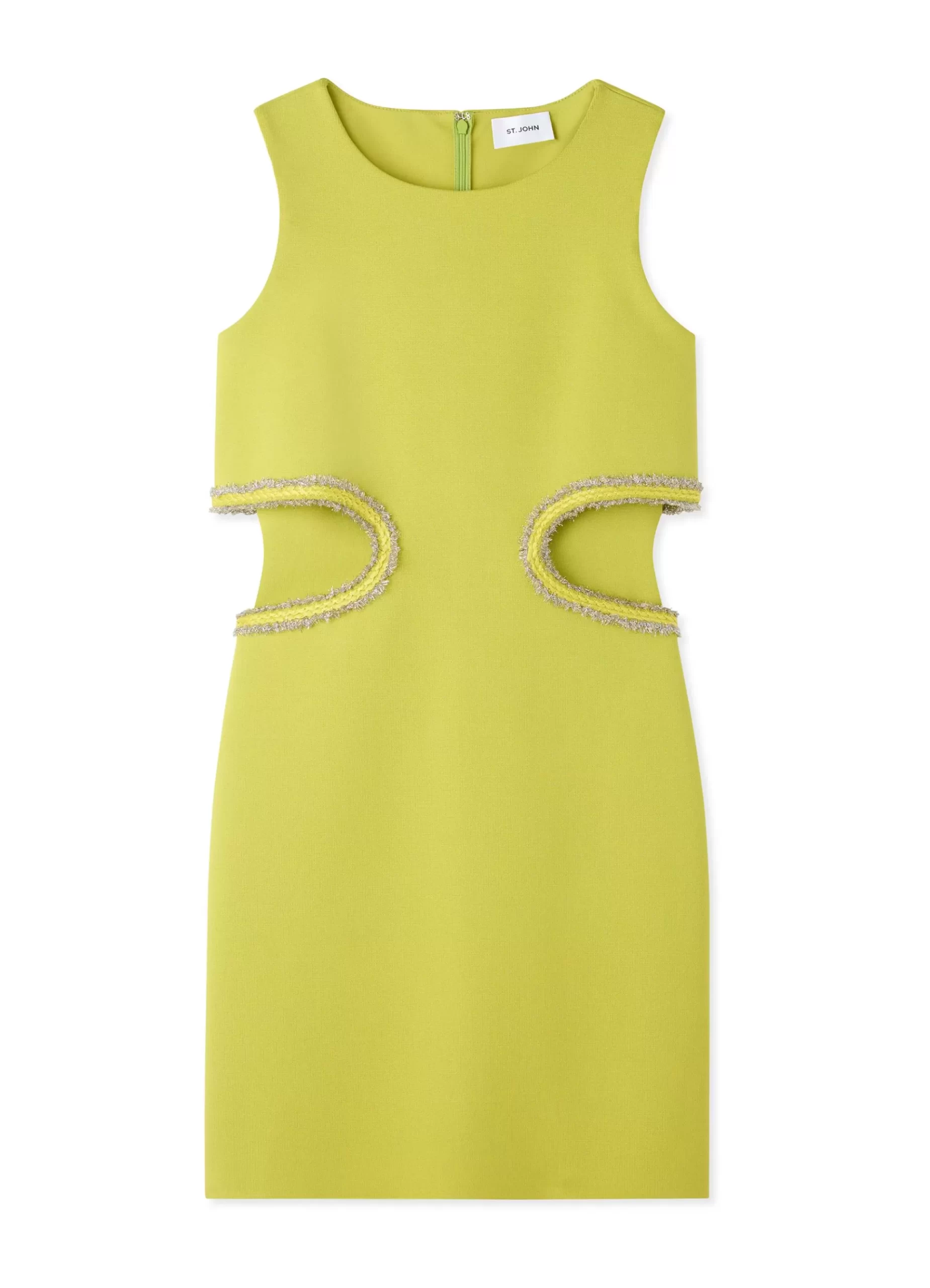 St. John Stretch Viscose Cut-Out Top Frame Dress |  COCKTAIL & PARTY | COCKTAIL & PARTY