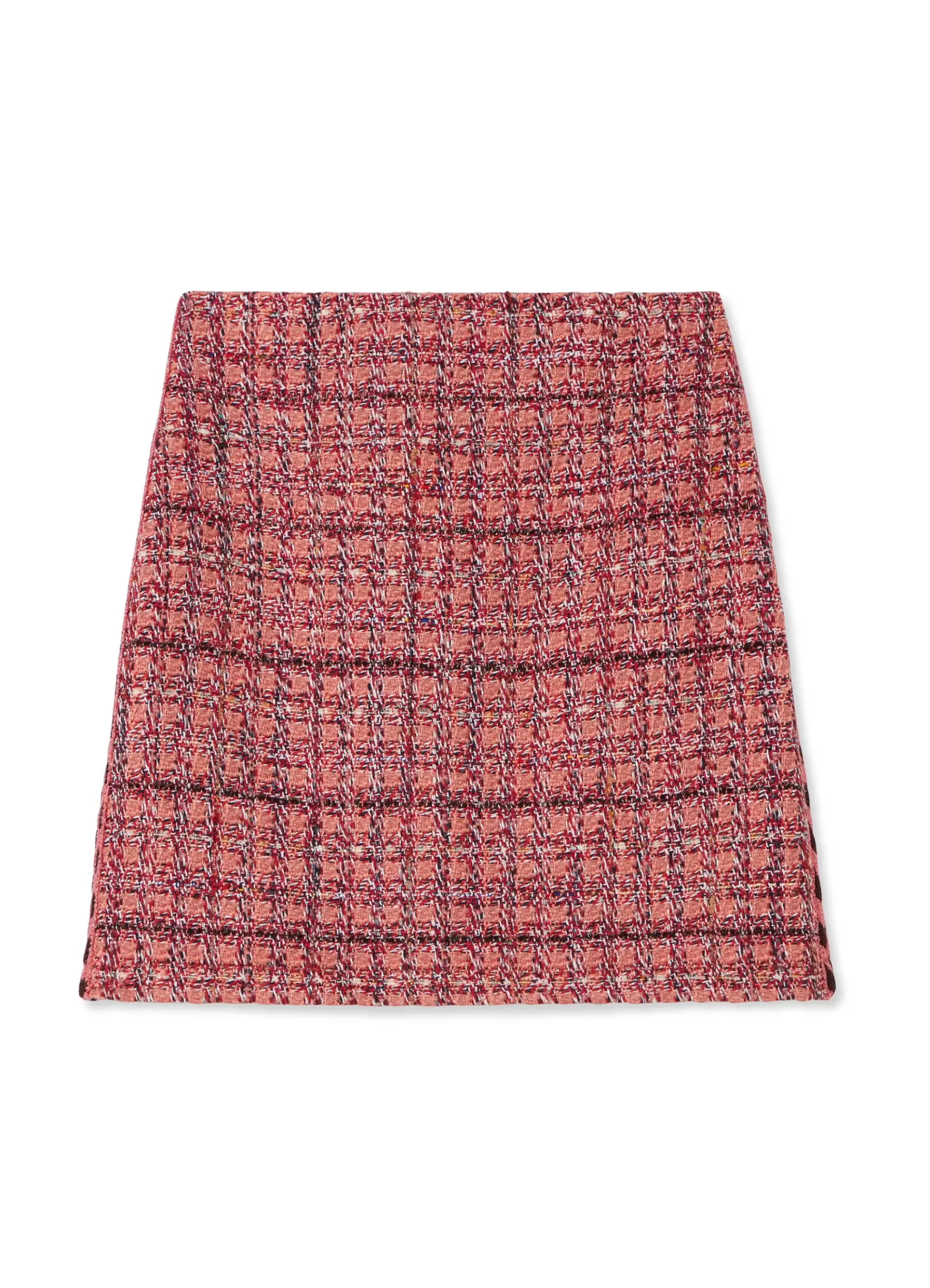 St. John Textured Slub Tweed Skirt |  COORDINATING SETS | TRANSITIONAL CLOTHING